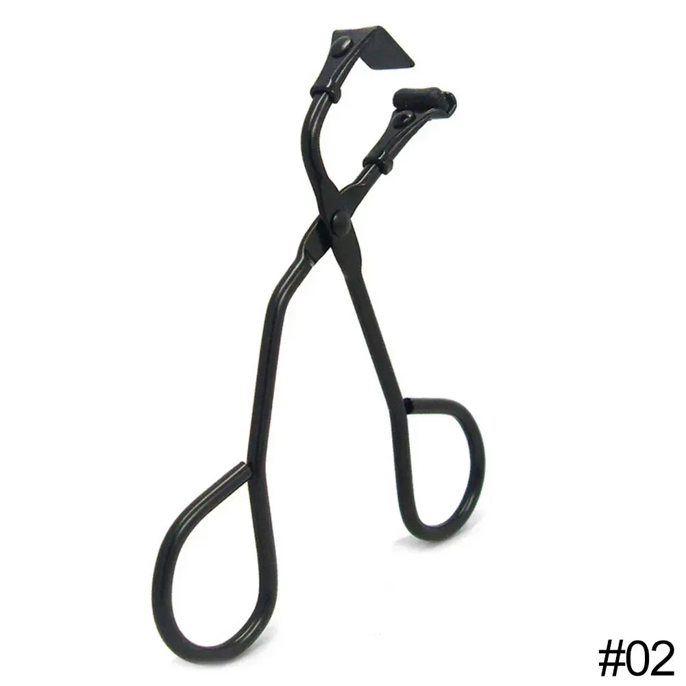Mini Stainless Steel Eyelash Curler – Precision Lash Tool Eyelash Curler Qme black