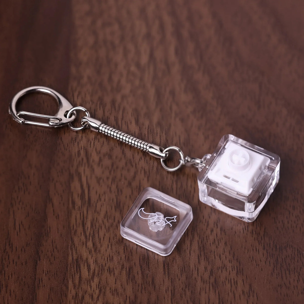 12-Button Acrylic Mechanical Keyboard Fidget Toy | 12 Colors Mechanical Fidget Toy Qme