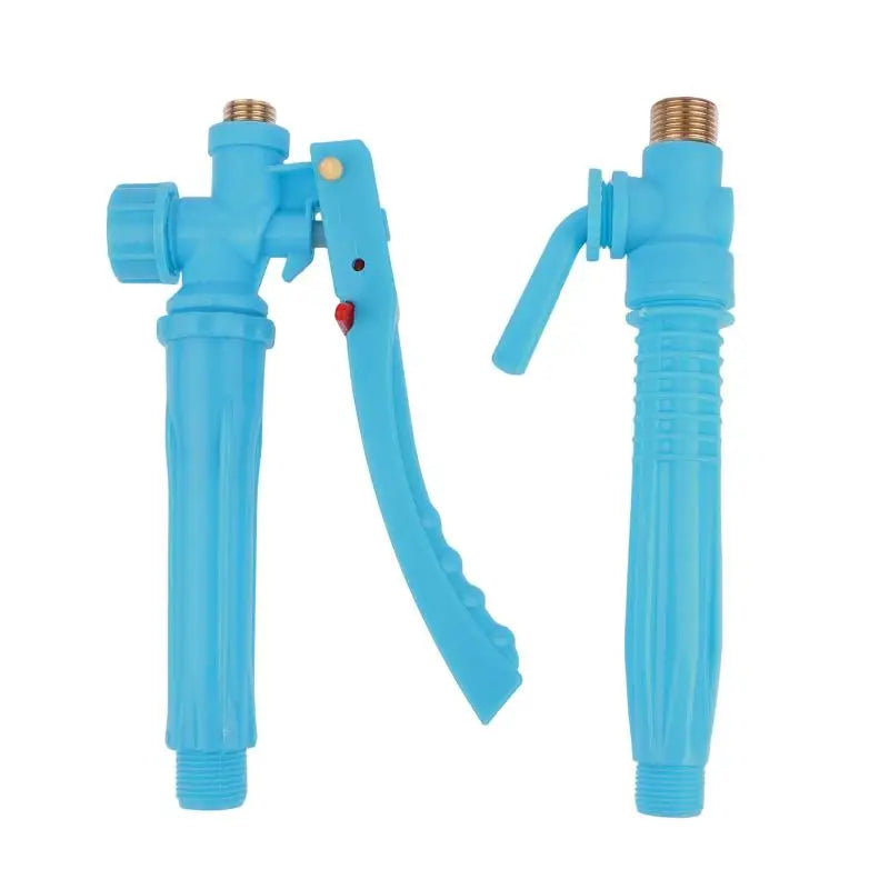 Garden Sprayer Trigger Handle with Lock & Brass Copper Joint Sprayer Trigger Handle Qme