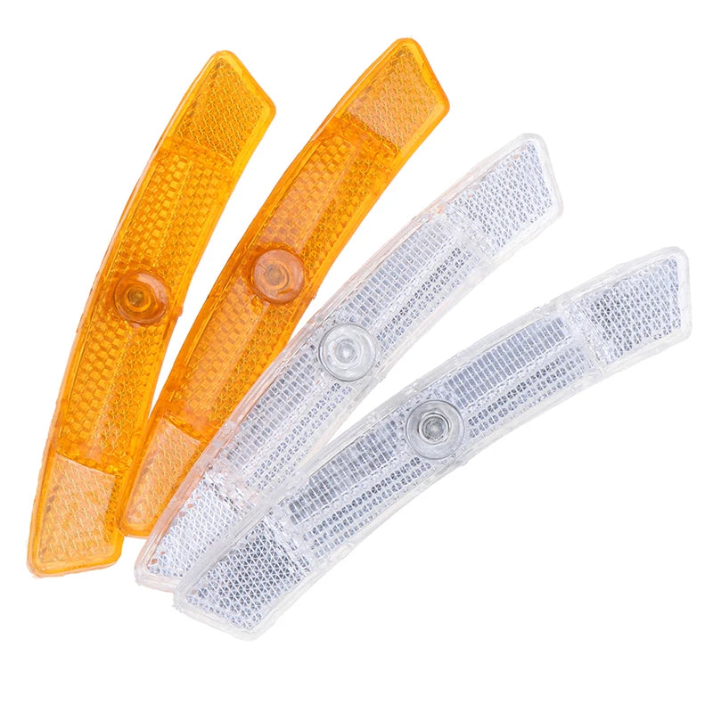 2Pcs Bicycle Spoke Reflectors – Wheel Safety Reflective Light Bike Spoke Reflector Qst