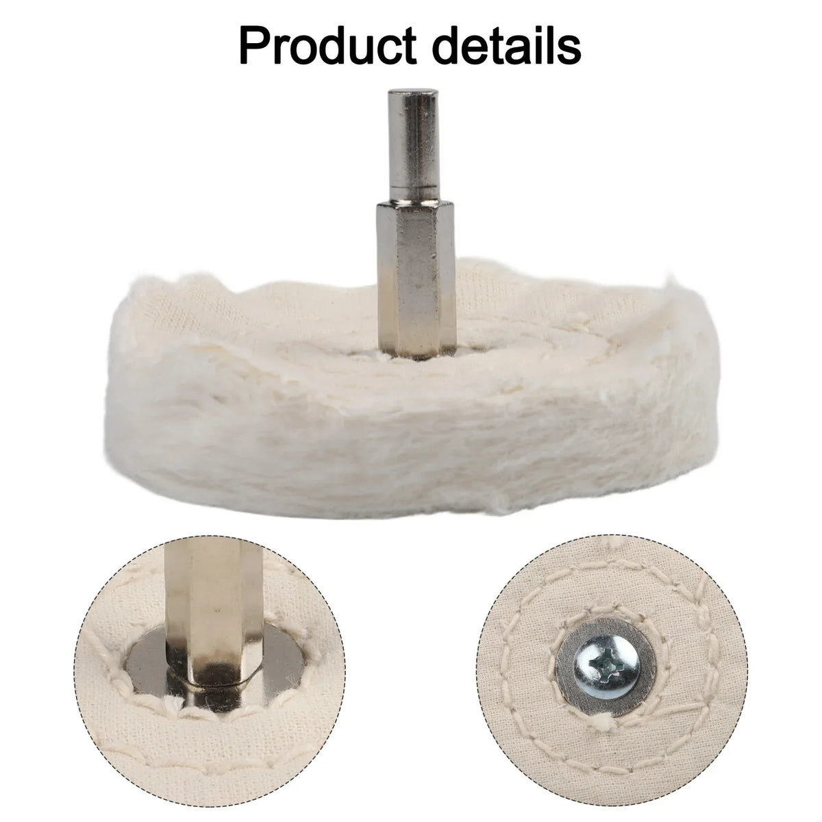 Cloth Polishing Mop Wheel Pad 50 65 75mm – Drill Buffing Polishing Mop Wheel Qme