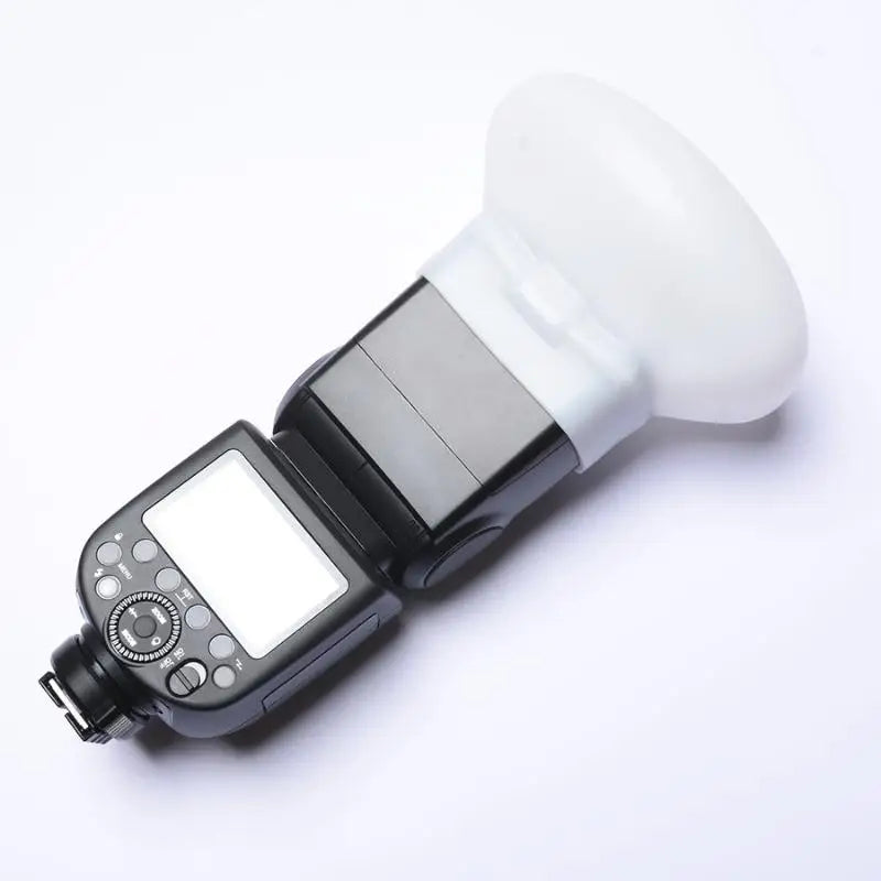 Silicone Sphere Flash Diffuser | Modular Speedlite Light Shade Flash Diffuser Qme