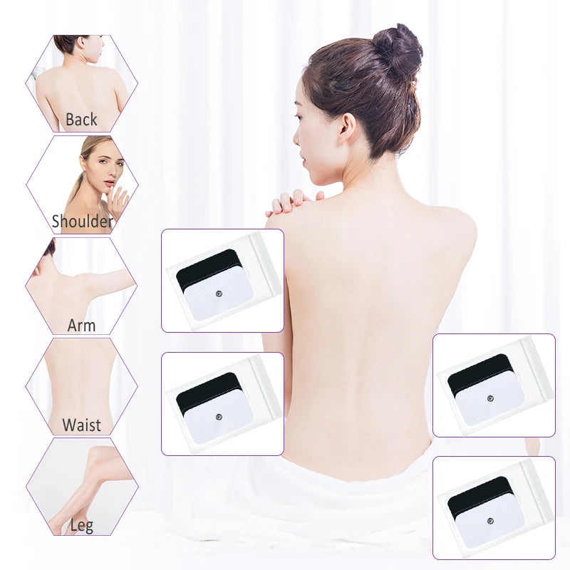 Reusable TENS EMS Electrode Gel Pads – 50 or 100 Pack Electrode Gel Pads Qst
