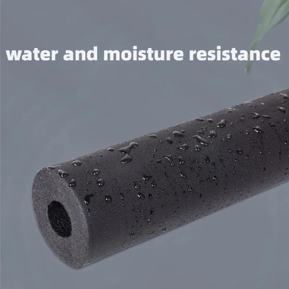 1.8m B1 Grade Rubber Insulation Pipe for Solar Water Heaters Pipe Insulation Sleeve Qme