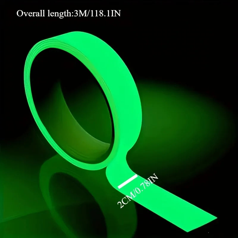 Reflective Adhesive Safety Tape – Night Visibility Home & Emergency Reflective Safety Tape Qme