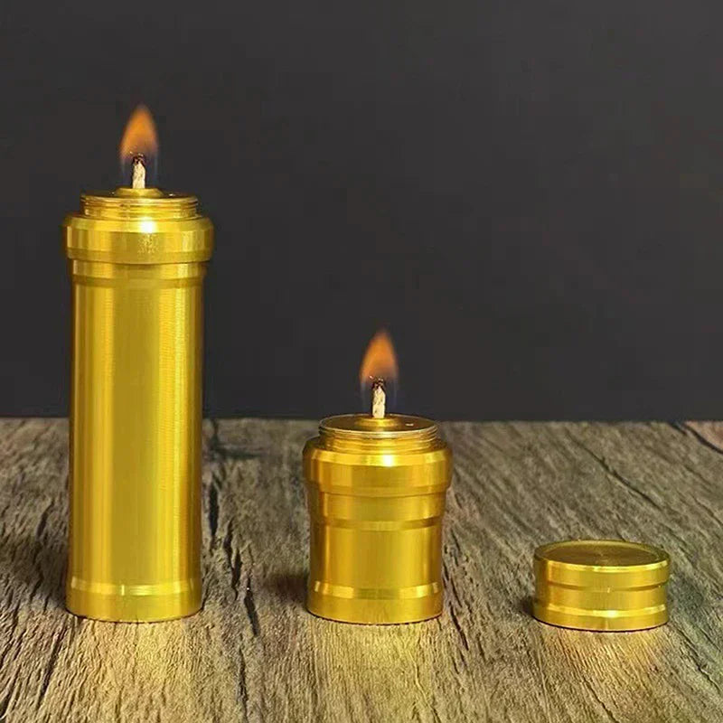 Portable Mini Aluminum Alloy Alcohol Lamp – Lab & Camping Alcohol Burner Lamp Qme