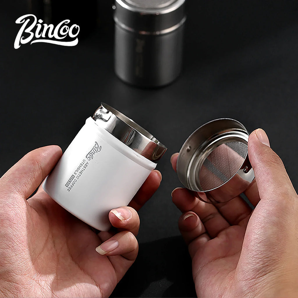 Bincoo Stainless Steel Coffee Powder Shaker & Cocoa Sifter Set Coffee Powder Shaker Qst