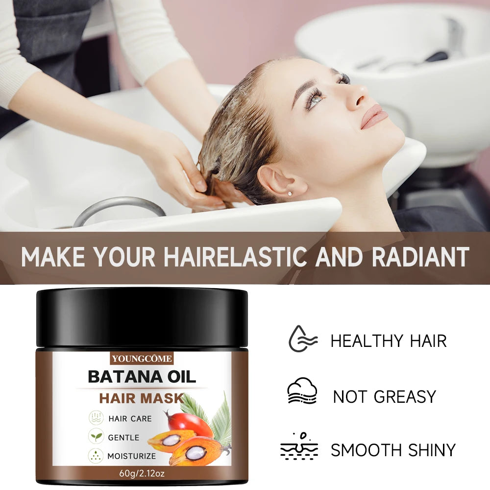 Batana Fruit Oil Hair Mask – Deep Conditioning, All Hair Types Deep Conditioning Hair Mask Qst