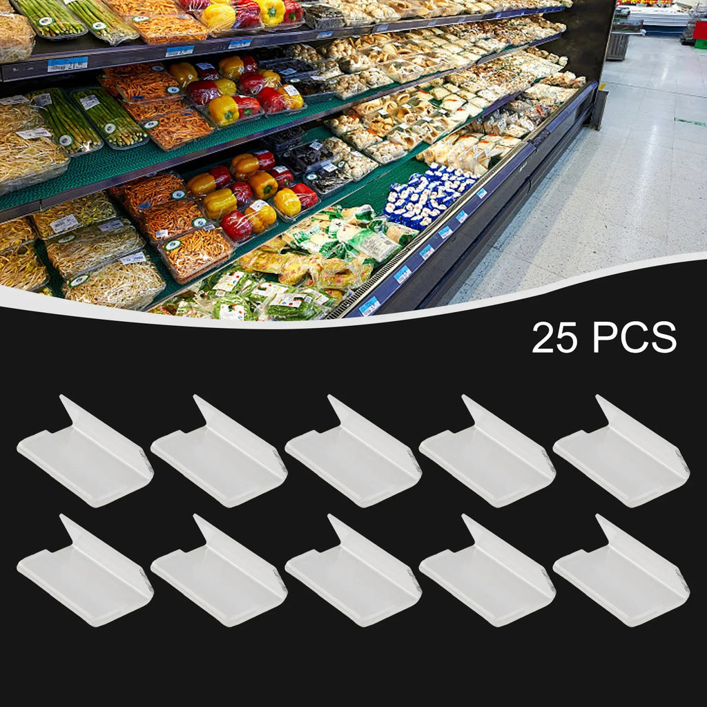 Acrylic Mini Sign Display Holder Price Card Tag Stand 25pcs Sign Display Stand Qme