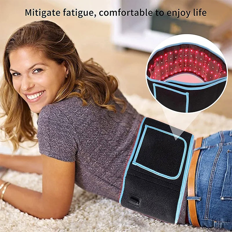 Red Light Therapy Belt 105 LED 660nm 850nm Infrared Waist Wrap LED Therapy Belt Qst