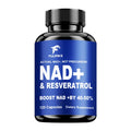 Fulimiks NAD+ Resveratrol Capsules with TMG & Vitamin B | 60/120ct NAD+ Supplement Capsules Qst 120pcs - 1 BOX Trial