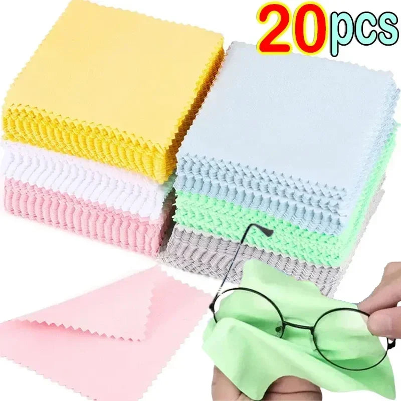 Microfiber Chamois Cleaning Cloth for Glasses & Screens Microfiber Cleaning Cloth Qme