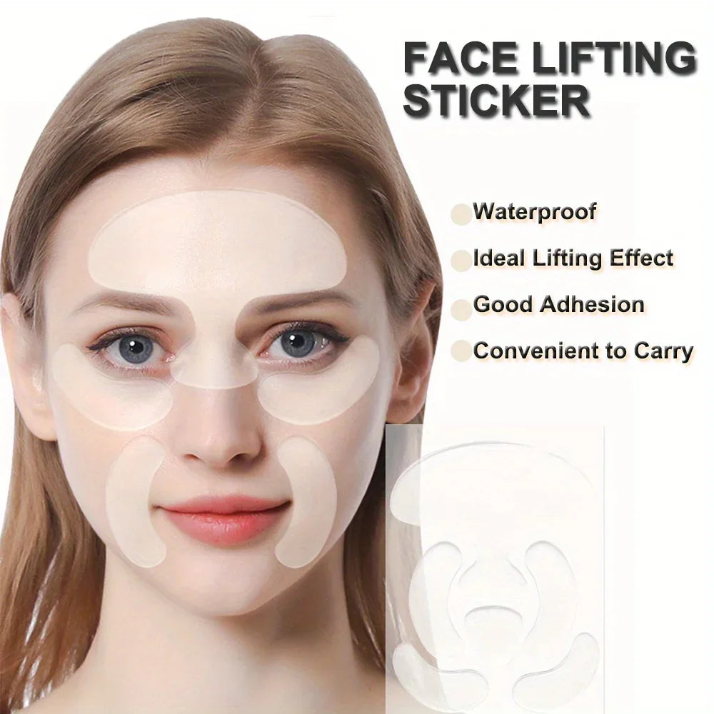 Reusable Silicone Anti-Wrinkle Face Patches – Forehead & Eye Anti-Wrinkle Patches Qme