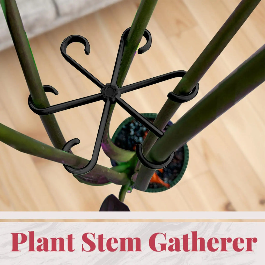 Plant Stem Support Clips – Climbing Plant Holder Hooks 4 Pack Plant Support Clips Qme