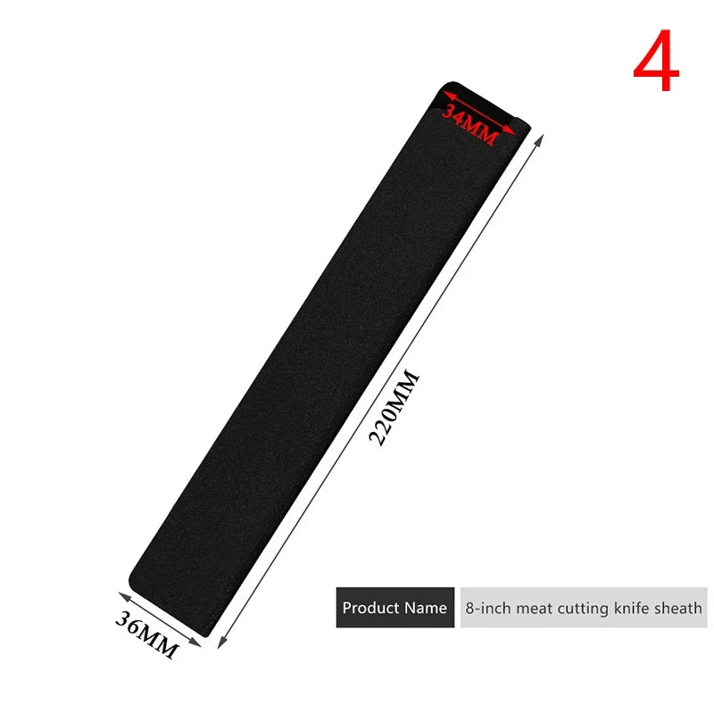 Eco-Friendly Plastic Kitchen Knife Blade Protector Covers Knife Blade Protector Qme 4