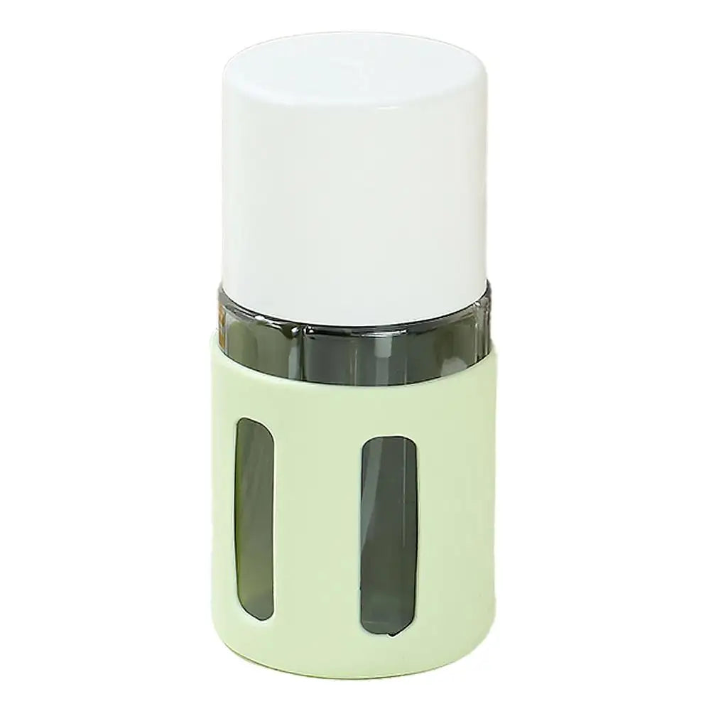 4-in-1 Refillable Travel Dispenser Bottles – Shampoo & Lotion Travel Dispenser Set Qme A