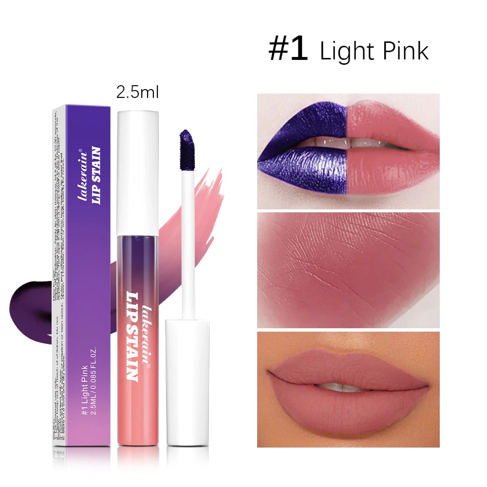 Lakerain Peel-Off Lip Stain – Waterproof Long-Lasting Lip Gloss Peel-Off Lip Stain Qst Light Pink