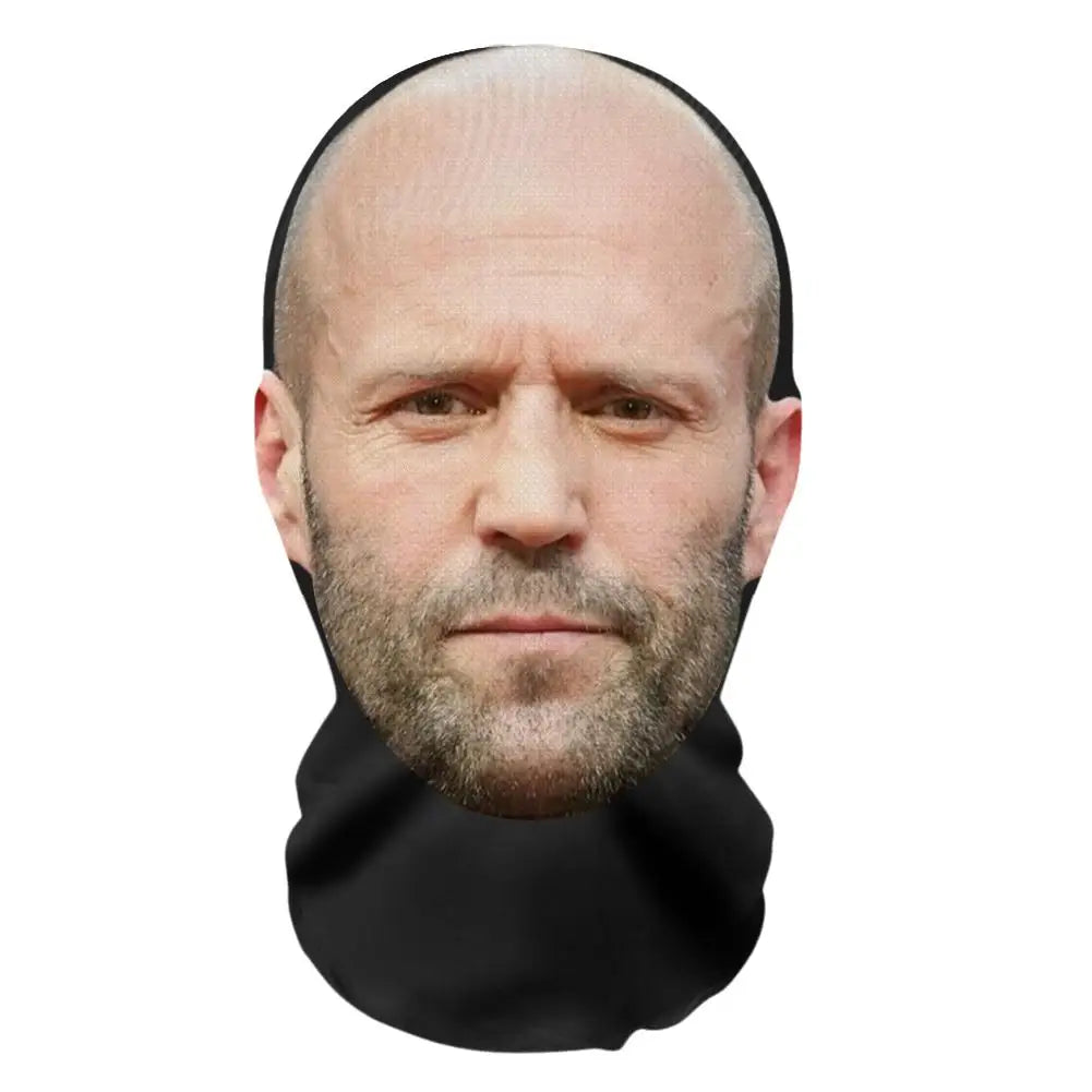 3D Printed Full Face Realistic Celebrity Mask – Costume Prop Costume Face Mask Qme A