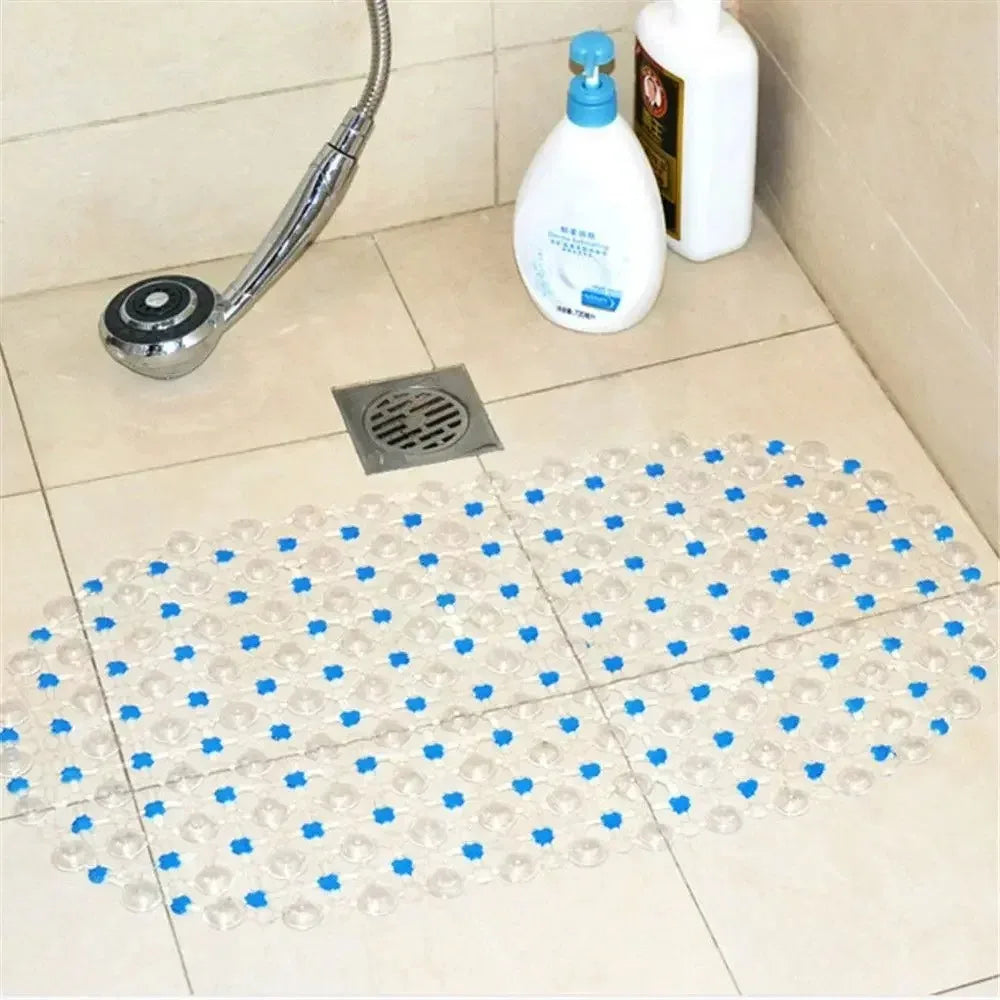 Non-Slip Bathtub Mat with Suction Cups & Massage Texture Bath Mat Qme