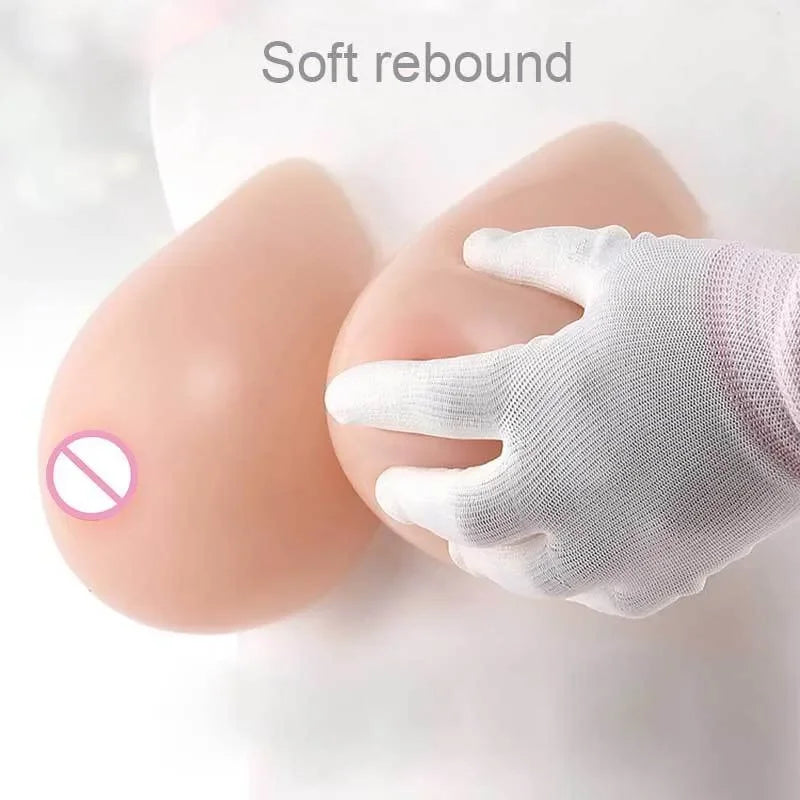 Silicone Breast Forms – Realistic Enhancer Pads, 300g–1800g Silicone Breast Forms Qst