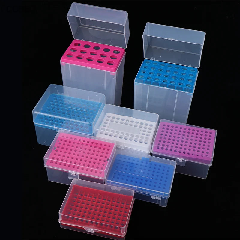 Lab Pipette Tip Box – 10ul–10ml PP Plastic Storage Holder Lab Tip Storage Box Qst