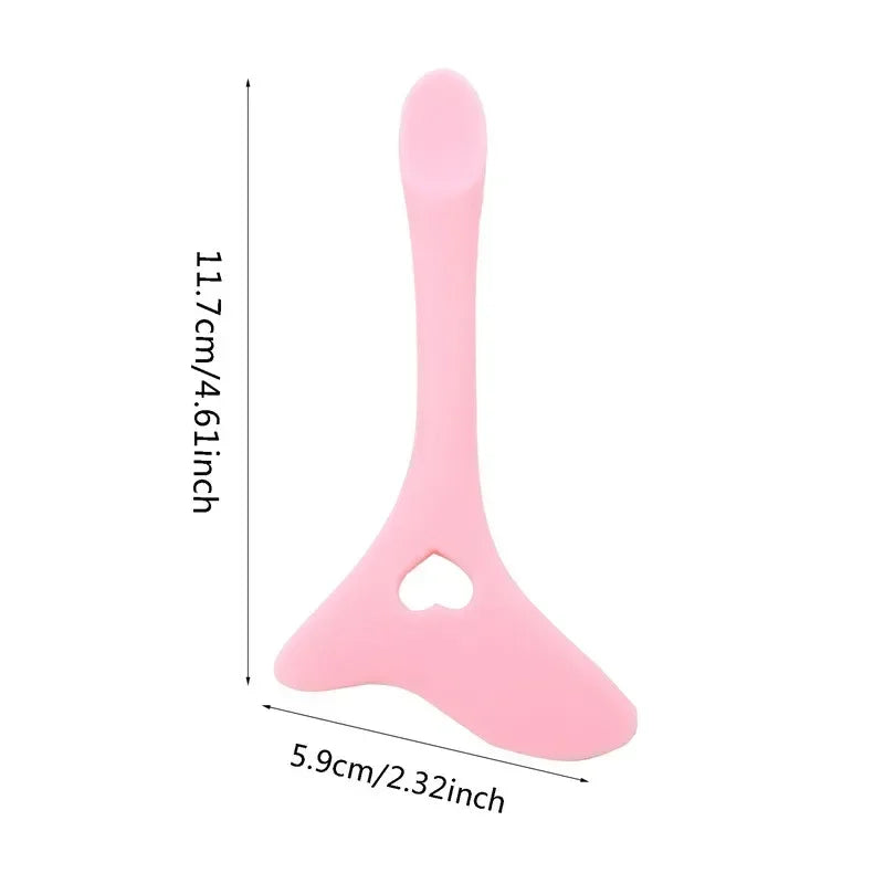 Silicone Eyeliner Stencil Wing Tips & Lip Liner Drawing Aid Eyeliner Stencil Tool Qme