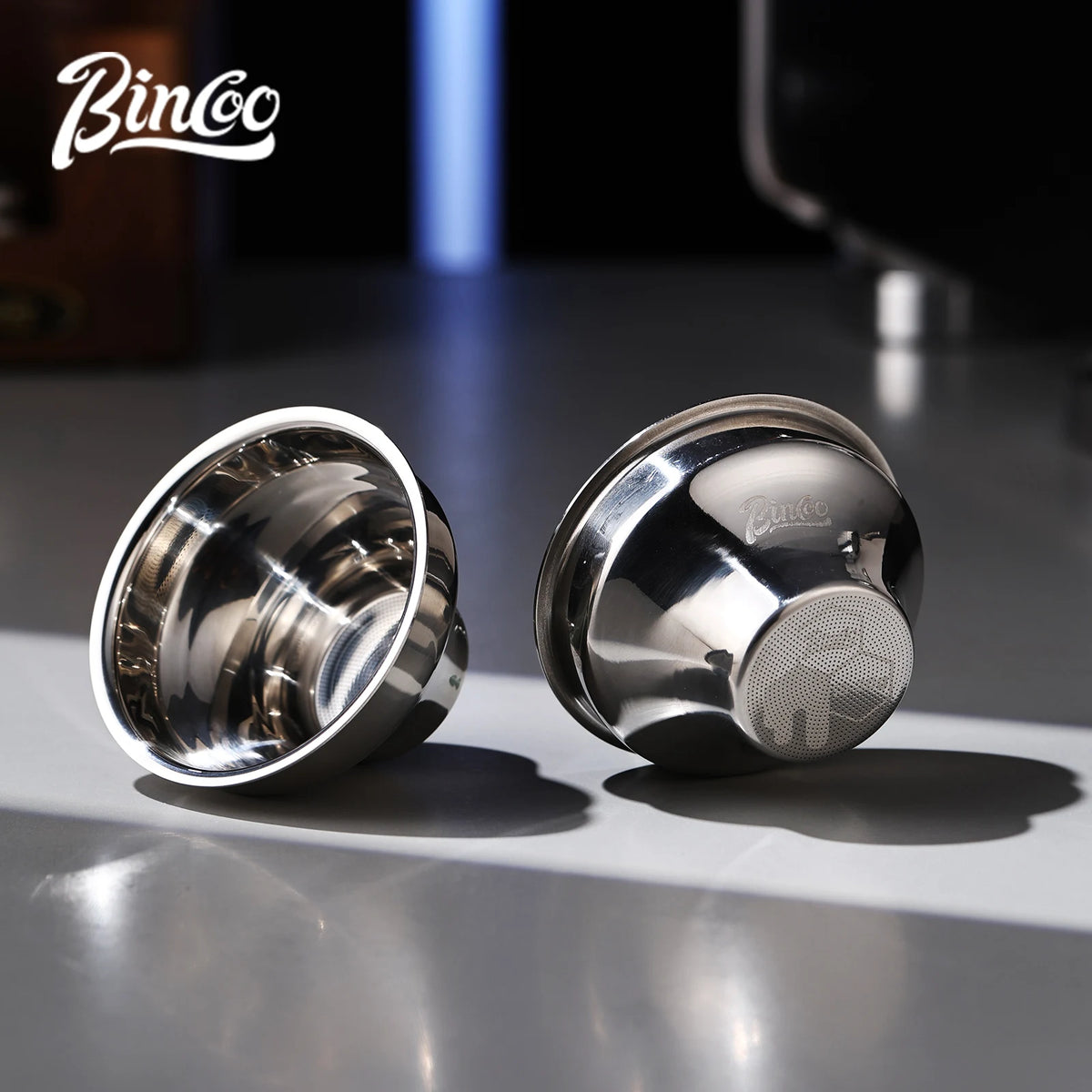 Bincoo 58mm Bottomless Portafilter Basket – Stainless Steel Portafilter Basket Qst