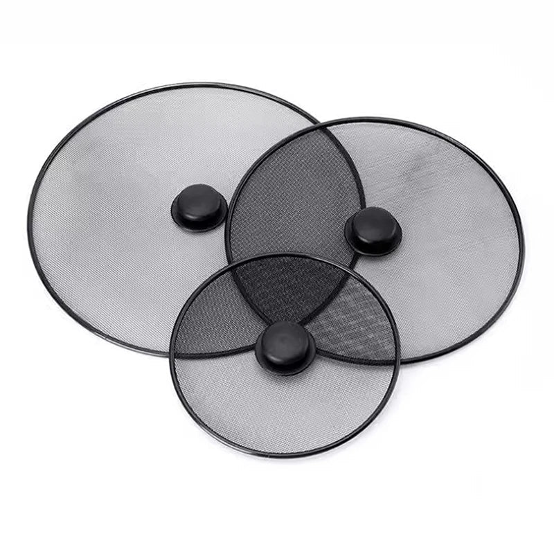 Fine Mesh Splatter Screen Guard Lid for Frying Pans | Qme Splatter Screen Qme