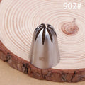 Large Close Star Piping Nozzle Tips – 304 Stainless Steel Cake Piping Nozzle Qme B