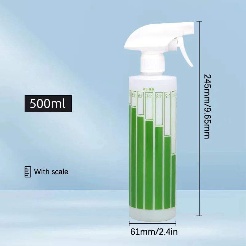 500ml Proportional Scale Pump Spray Bottle – Dilution Ratio Pump Spray Bottle Qst Green