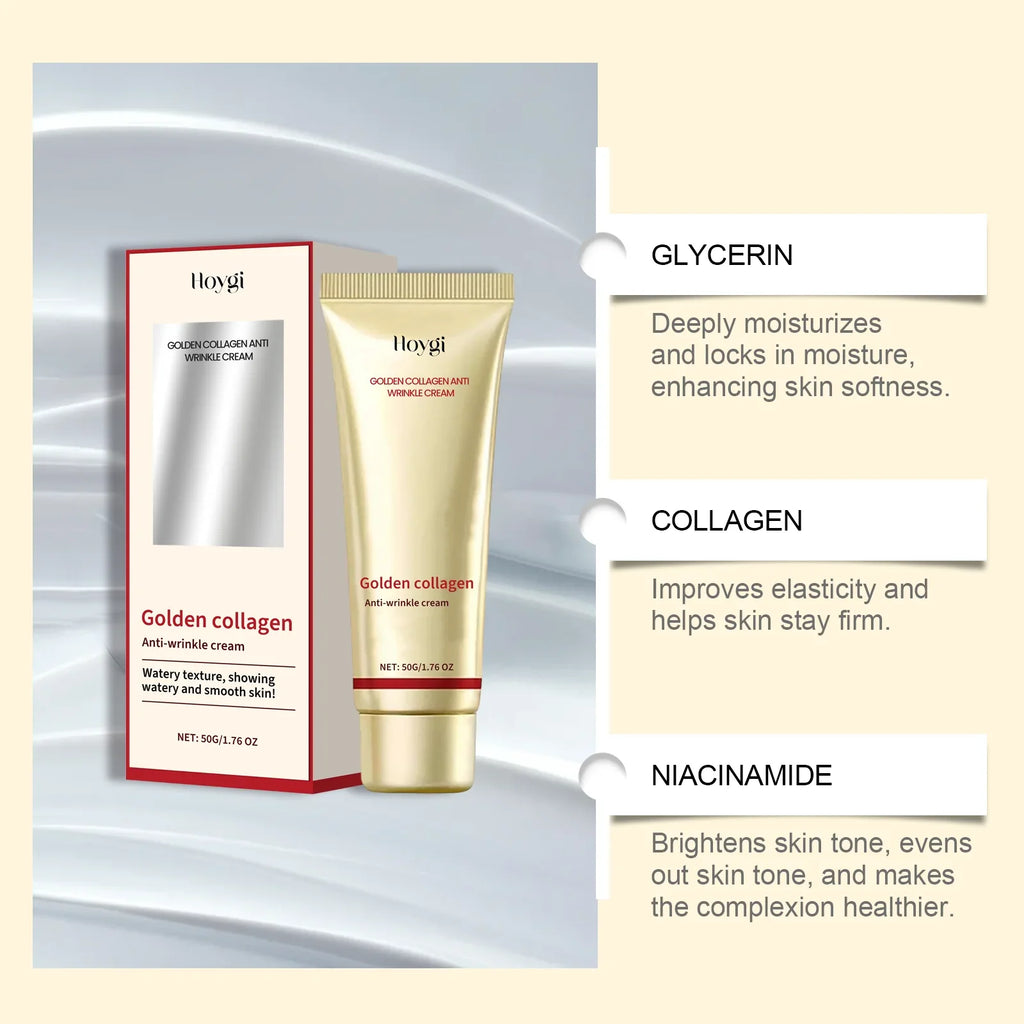 24K Gold Collagen Face Cream – Firming & Anti-Wrinkle Gold Collagen Face Cream Qme