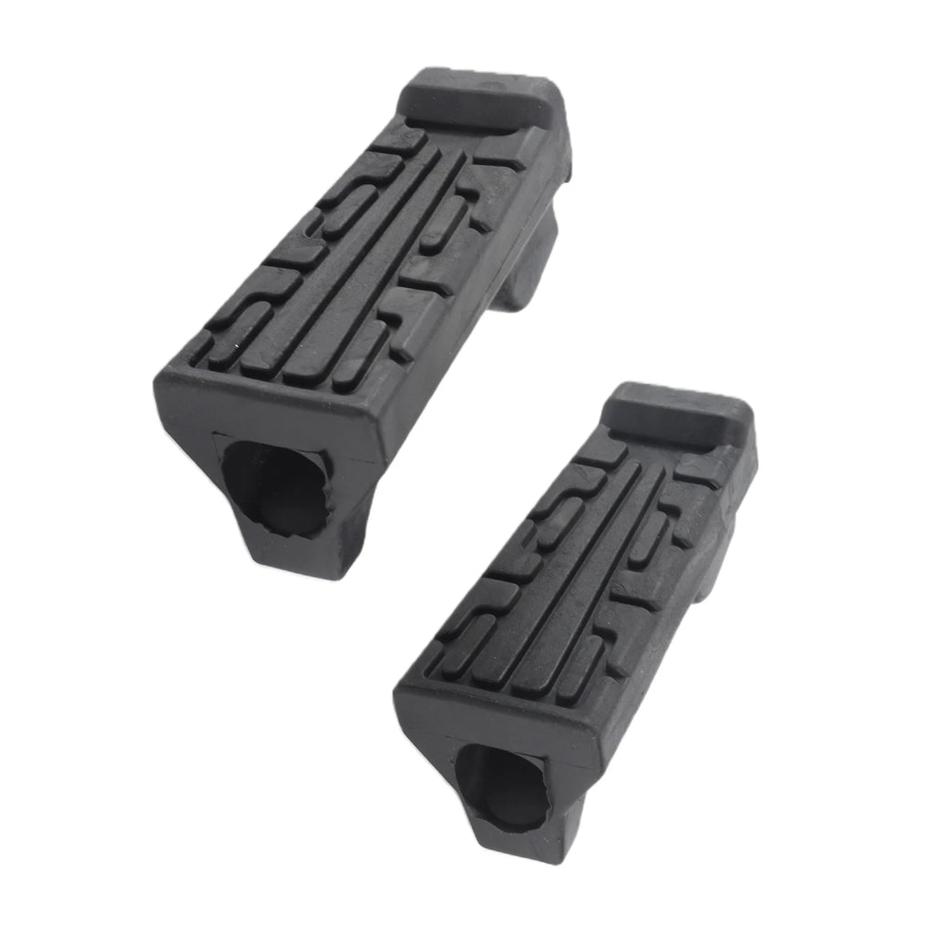 Rubber Front Foot Pegs for Yamaha YBR 125 – 1 Pair Motorcycle Foot Pegs Qst