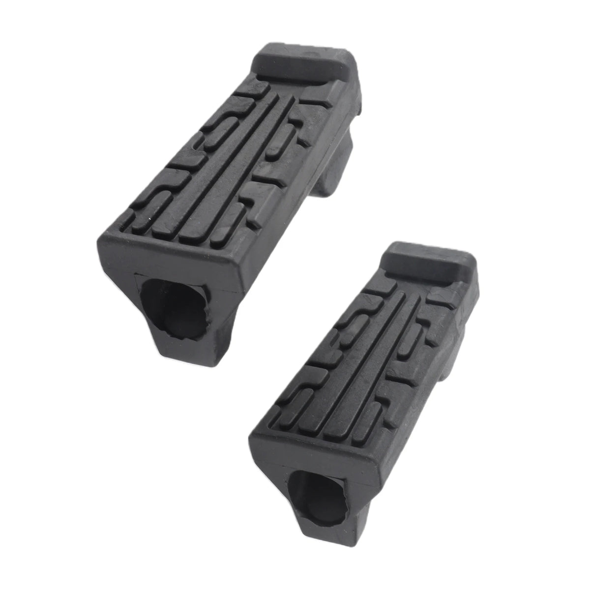 Rubber Front Foot Pegs for Yamaha YBR 125 – 1 Pair Motorcycle Foot Pegs Qst