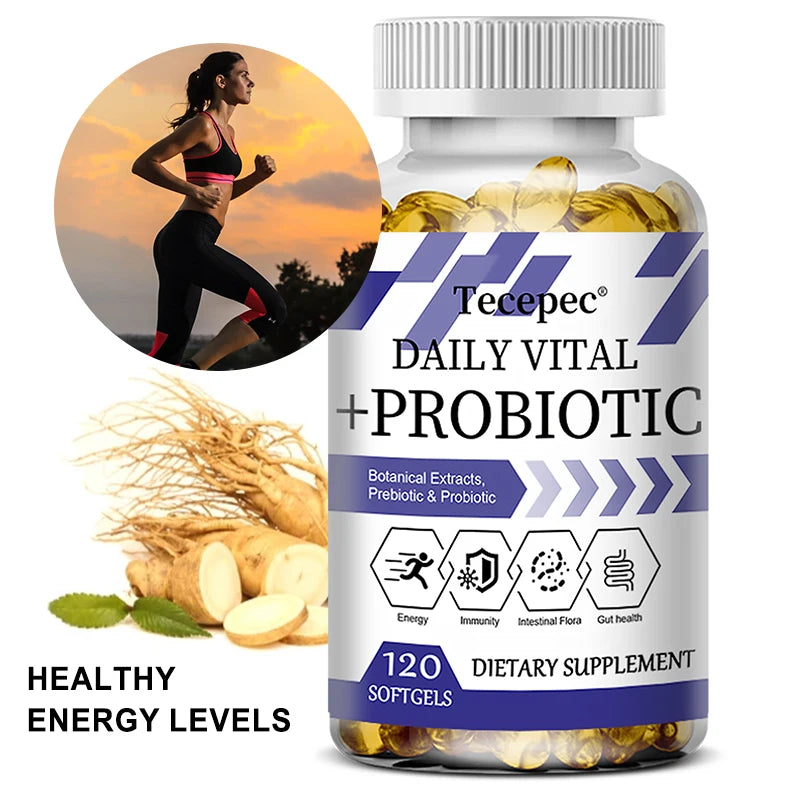 Women's Probiotic – Ginseng, Spirulina & Cranberry | 36 Strains Probiotic Supplement Qst