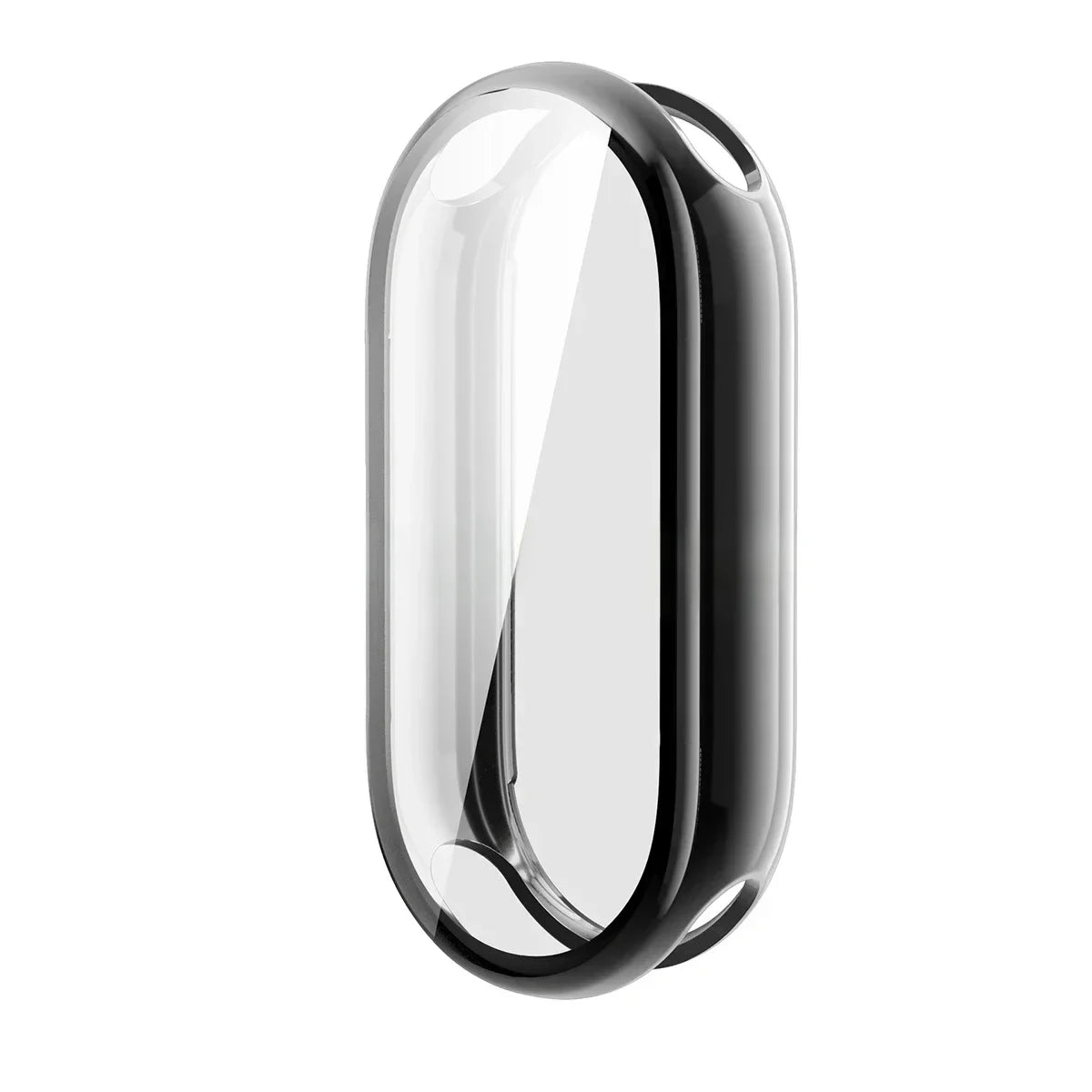 Xiaomi Mi Band 9 & 8 Full Cover Case & Screen Protector Smart Band Case Qme Black for Mi Band 9