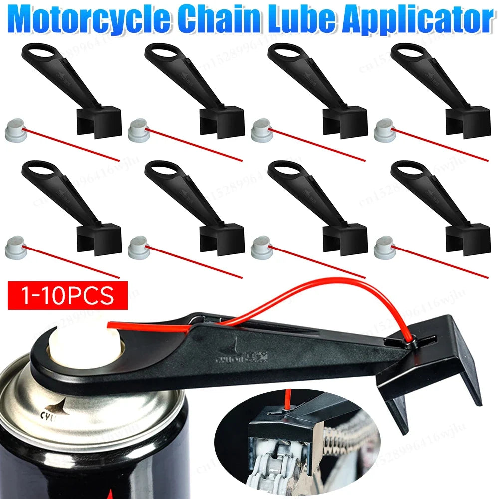 Motorcycle Chain Lube Applicator – Mess-Free Wax Tool Chain Lube Applicator Qme