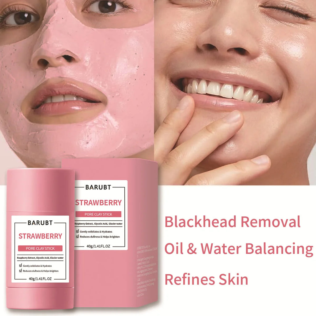 Mugwort Clay Mask Stick – Pore Cleansing Korean Skin Care Clay Face Mask Qst