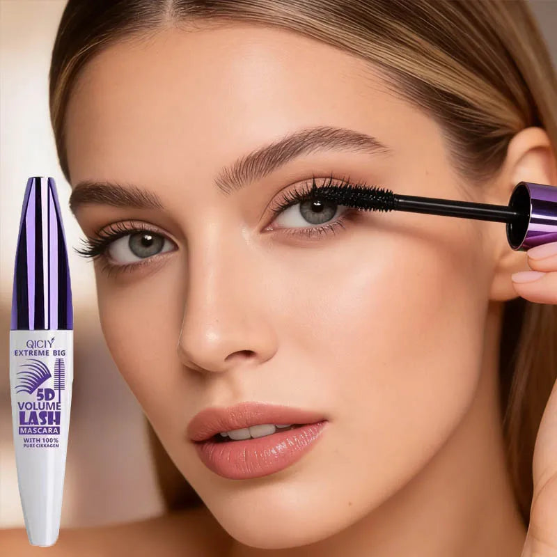 3D Waterproof Black Eyelashes – Halloween & Everyday Makeup False Eyelashes Qme