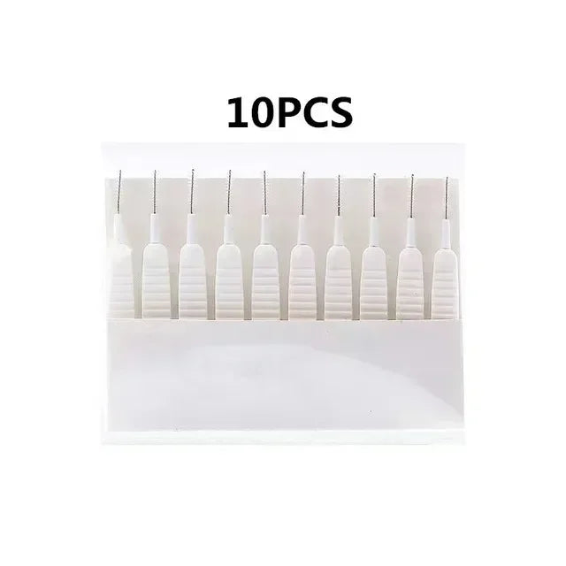 13-Pc Phone Charging Port Dust Plug & Cleaning Brush Set Phone Port Cleaning Kit Qme 10PCS