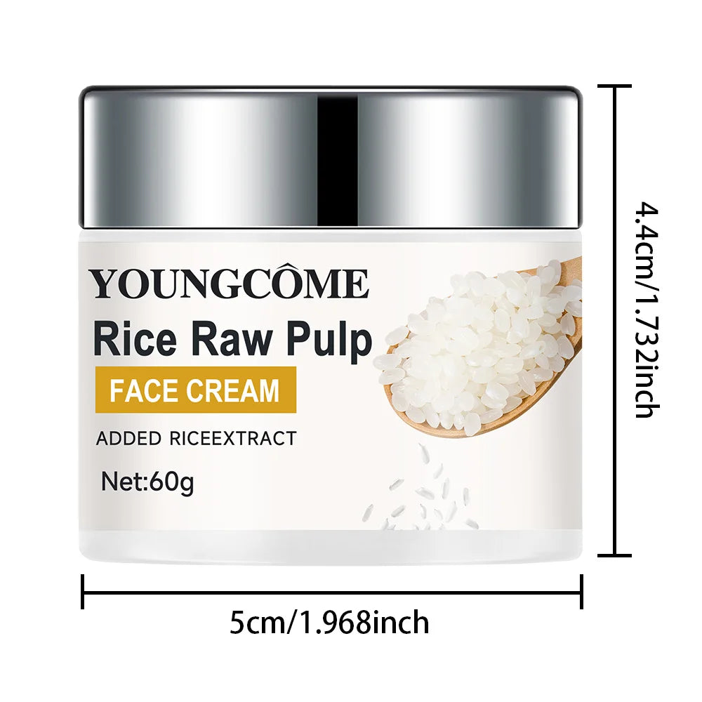YOUNGCOME Snail Essence Cream – Hyaluronic Acid & Retinol 2pcs Face Moisturizer Cream Qst 60g-2pcs 1