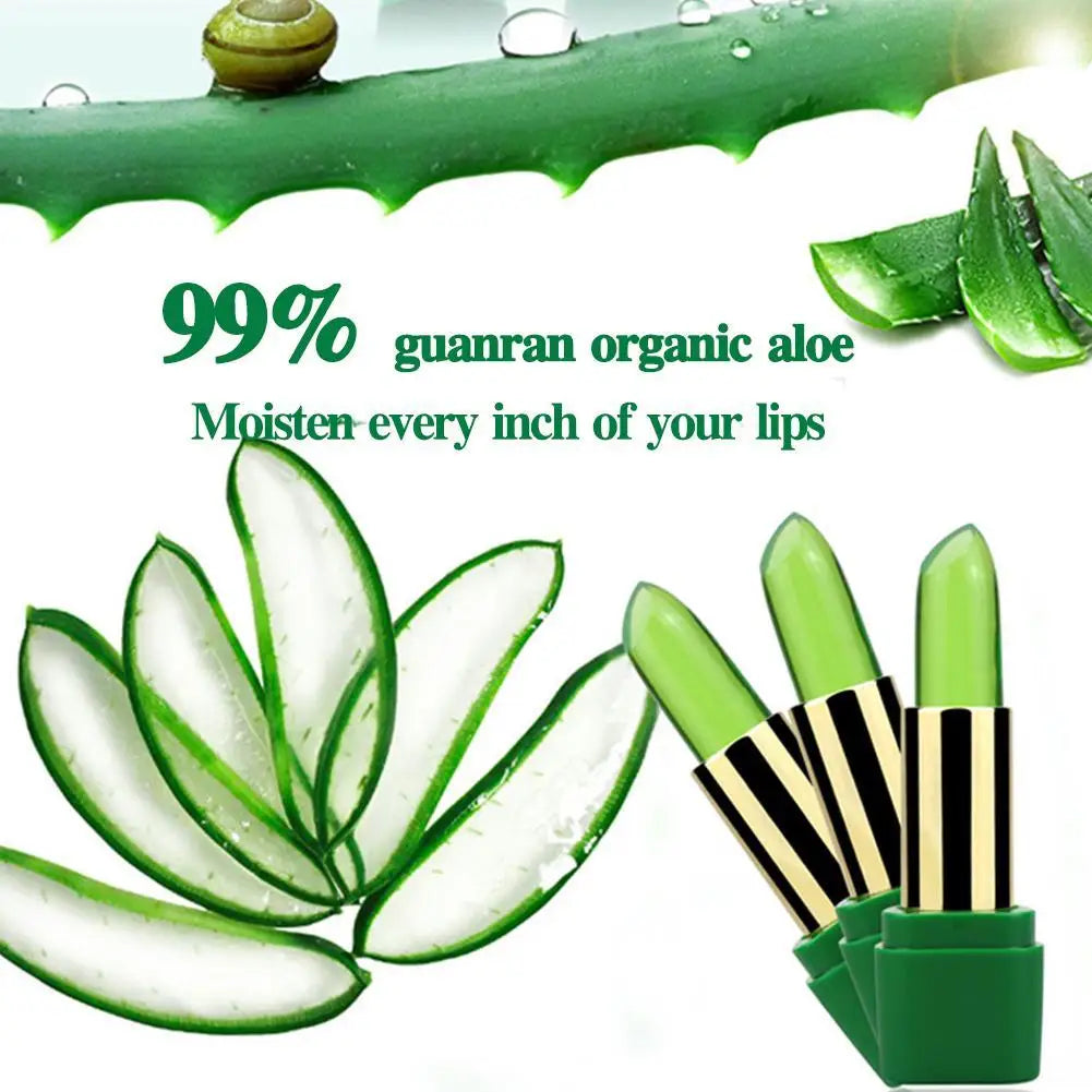 Aloe Vera Color-Changing Lip Balm Jelly – Moisturizing Tint Color-Changing Lip Balm Qme
