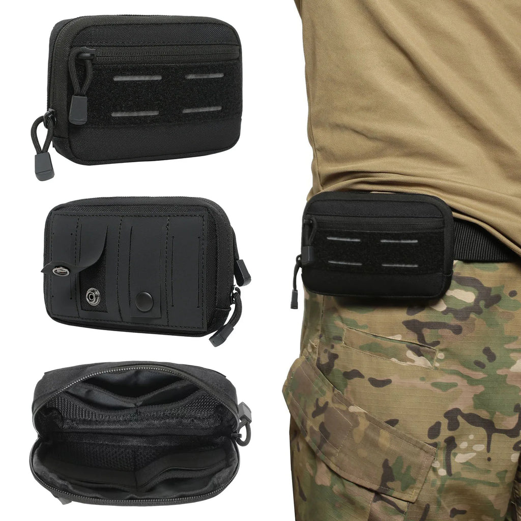 Outdoor EDC Tool Bag | MOLLE Waist Pack, Large Capacity EDC Waist Pack Qme