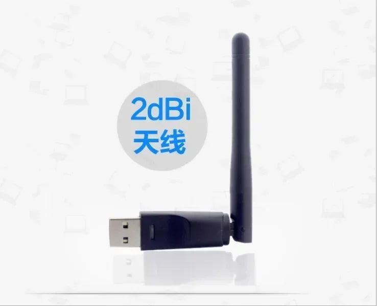 USB WiFi Adapter 150Mbps 802.11 B/G/N Wireless Network Dongle USB WiFi Adapter Qme 2pcs
