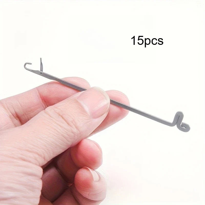 Stainless Steel Sweater Repair Hook Mending Needles Knitting Mending Needle Qme 15pcs