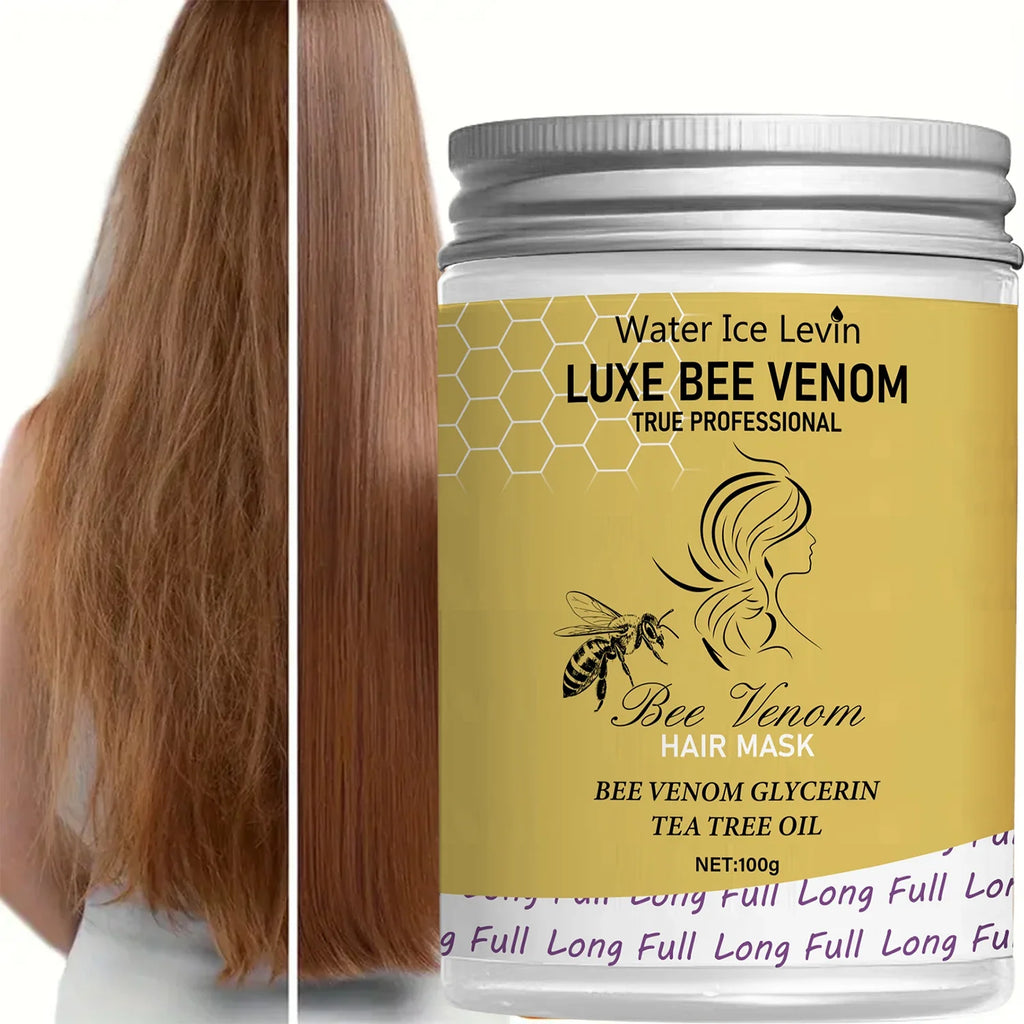 Bee Venom & Tea Tree Oil Hair Mask – Moisturizing Treatment Moisturizing Hair Mask Qme