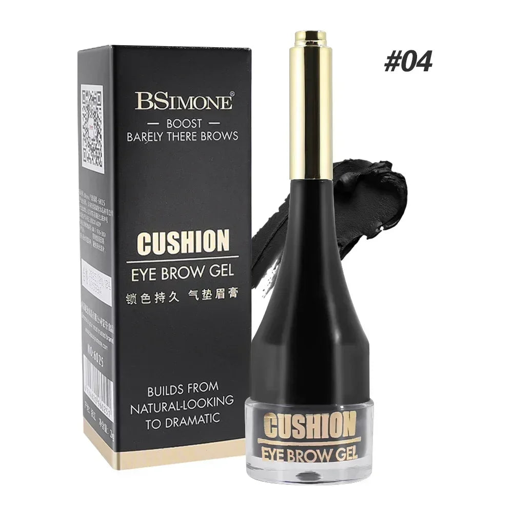 BSIMONE 4-Color Waterproof Eyebrow Cream | Long-Lasting Brow Gel Eyebrow Cream Qme 04