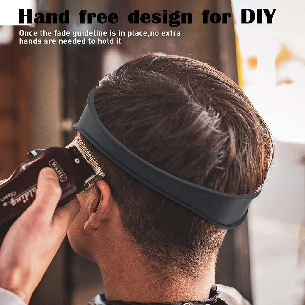 Men's DIY Hair Trimming Ruler & Barber Styling Comb Tool Barber Styling Tool Qme