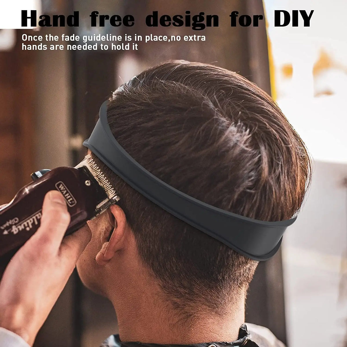 Men's DIY Hair Trimming Ruler & Barber Styling Comb Tool Barber Styling Tool Qme
