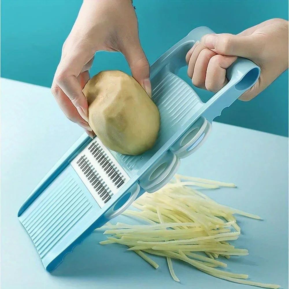 Multifunctional Vegetable & Fruit Slicer | Mandoline Dicer Mandoline Vegetable Slicer Qme