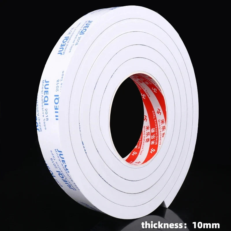 2M EVA Foam Double-Sided Tape – Door & Window Sealing Strip Foam Sealing Tape Qme 10mm Thickness 2m 10mm